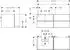 Hansgrohe Xevolos E 137 x 55.5 x 55 cm with 4 drawers left-hand, matt white, metallic white (54236320)