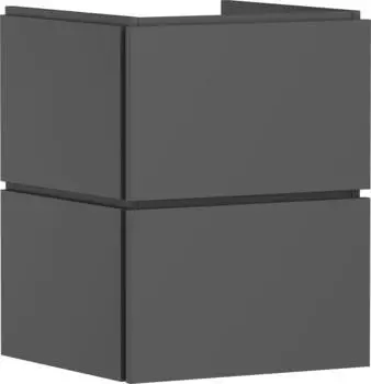 Hansgrohe Xilesa E 48 x 47 cm, 2 drawers slate grey matt (54250760)