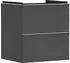 Hansgrohe Xelu Q 58 x 60.5 x 47.5 cm with 2 drawers diamond grey matt, chrome (54024000)