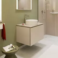 hansgrohe Waschtischunterschrank Xilesa E 1 Schubkasten, 780x550mm, sandbeige...