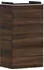 Hansgrohe Xelu Q 34 x 60.5 x 24.5 cm for right-hand washbasin dark walnut, chrome (54018000)