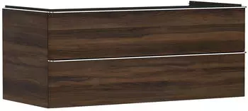 Hansgrohe Xelu Q 118 x 48.5 x 55 cm with 2 drawers dark walnut, chrome (54085000)