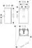 Hansgrohe Xevolos E 34 x 55.5 x 24.5 cm left-hand matt white (54166730)