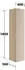 KEUCO Edition 11 Art Hochschrank sand (32554520401)