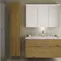 Burgbad Eqio Hochschrank mit Wäschekippe 1760x350x320 Eiche Dekor Urban (HSRF035LF5662G0146)