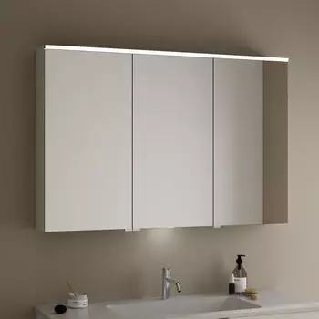 Burgbad Eqio Spiegelschrank SPGT120 800x1200x170 Wei&szlig; Matt (SPGT120LF6582)