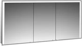 emco prime 3 Einbau-Lichtspiegelschrank 1600mm Aluminium (949717208)
