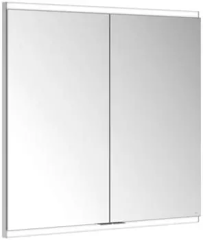 KEUCO Royal Modular 2.0 Spiegelschrank beleuchtet Wandeinbau Aluminium (800210080000000)