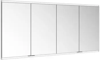 KEUCO Royal Modular 2.0 Spiegelschrank beleuchtet Wandeinbau Aluminium (800410170100400)