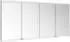 KEUCO Royal Modular 2.0 Spiegelschrank beleuchtet Wandeinbau Aluminium (800410170100400)