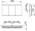 KEUCO Royal Modular 2.0 Spiegelschrank beleuchtet Wandvorbau Aluminium (800311130000200)