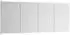 KEUCO Royal Modular 2.0 Spiegelschrank beleuchtet Wandvorbau Aluminium (800411160000400)