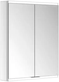 KEUCO Royal Modular 2.0 Spiegelschrank beleuchtet Wandvorbau Aluminium (800211060000300)