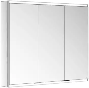 KEUCO Royal Modular 2.0 Spiegelschrank beleuchtet Wandvorbau Aluminium (800311090000200)