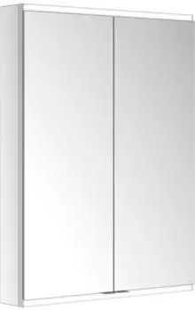 KEUCO Royal Modular 2.0 Spiegelschrank beleuchtet Wandvorbau Aluminium (800211071000000)