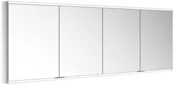 KEUCO Royal Modular 2.0 Spiegelschrank beleuchtet Wandvorbau Aluminium (800411210000000)