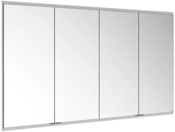 KEUCO Royal Modular 2.0 Spiegelschrank unbeleuchtet Wandeinbau Aluminium (800400011100400)