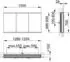 KEUCO Royal Modular 2.0 Spiegelschrank unbeleuchtet Wandeinbau Aluminium (800300130000000)