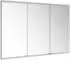 KEUCO Royal Modular 2.0 Spiegelschrank unbeleuchtet Wandeinbau Aluminium (800300151100300)