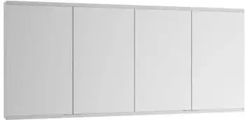 KEUCO Royal Modular 2.0 Spiegelschrank unbeleuchtet Wandeinbau Aluminium (800400170100500)