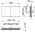 KEUCO Royal Modular 2.0 Spiegelschrank unbeleuchtet Wandeinbau Aluminium (800200120000200)