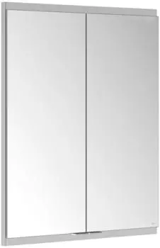 KEUCO Royal Modular 2.0 Spiegelschrank unbeleuchtet Wandeinbau Aluminium (800200060100000)