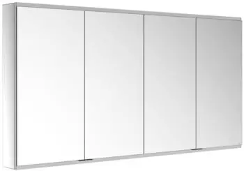 KEUCO Royal Modular 2.0 Spiegelschrank unbeleuchtet Wandvorbau Aluminium (800401181100500)