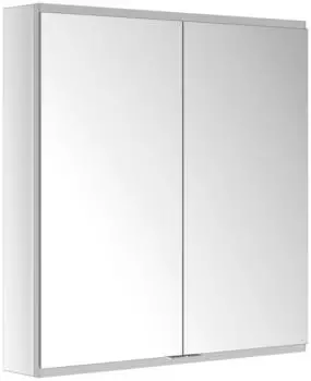 KEUCO Royal Modular 2.0 Spiegelschrank unbeleuchtet Wandvorbau Aluminium (800201091100000)