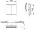 KEUCO Royal Modular 2.0 Spiegelschrank unbeleuchtet Wandvorbau Aluminium (800201070000000)