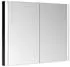 KEUCO Somaris Wandeinbau-Spiegelschrank 1000mm schwarz matt (14513372100)