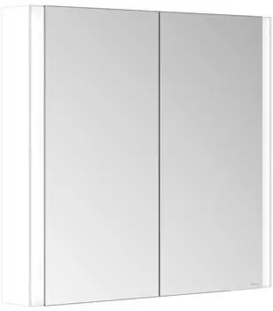 KEUCO Somaris Wandvorbau-Spiegelschrank 800mm wei&szlig; matt (14502512100)