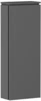 hansgrohe Halbhochschrank Xilesa E 400x200mm, T&uuml;ran. li, schiefergrau matt
