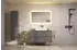 Hansgrohe Xilesa E Hochschrank 400/350 Türanschlag links schiefergrau matt (54287760)