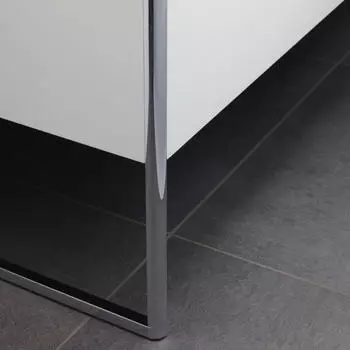 Duravit xSquare Halbhochschrank XS1304 bodenstehend 500 x 236mm Eiche schwarz (XS1304L1616)