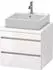 Duravit DuraStyle Waschtischunterschrank für Konsole 2 Schubkästen Eiche Natur 60x54,8cm (DS531503030)