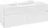 Villeroy & Boch Collaro Waschtischunterschrank 1400x548x500mm LED Glossy White (C116B0DH)