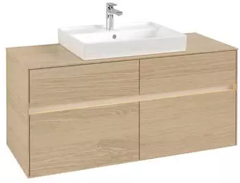 Villeroy & Boch Collaro Waschbeckenunterschrank 1200x548x500mm LED-Beleuchtung (C112B0VN)