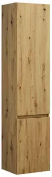 Burgbad Lin20 Hochschrank wandhängend 2 Türen Eiche Dekor Urban 400x345x1760mm (HSPE040LF5353)