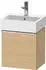 Duravit D-Neo mit 1 Tür Anschlag rechts Griff Chrom Hochglanz 434 x 440 x 322 mm Eiche Natur Matt DE4217R10300000