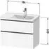 Duravit D-Neo für 237080 mit 2 Auszügen Griff Chrom Hochglanz 784 x 625 x 452 mm Eiche Natur Matt DE4358010300000