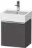 Duravit D-Neo mit 1 Tür Anschlag links Griff Chrom Hochglanz 434 x 440 x 322 mm Graphit Matt DE4217L10490000