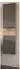 Inn.Furn Tomaso Badezimmer-Hängeschrank Eiche/Grau Soft-Close 37x152x24cm