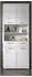 Inn.Furn Shawn Badezimmer-Hochschrank Weiß Hochglanz 4-türig 74x191cm (Shawn)