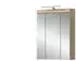 xonox.home Lambada Spiegelschrank 60x79cm LED-Beleuchtung Sonoma-Eiche