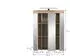 xonox.home Lambada Spiegelschrank 60x79cm LED-Beleuchtung Sonoma-Eiche
