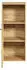 trendteam PureBliss Badkommode Eiche Rillenoptik 40x95x31cm (233780242)