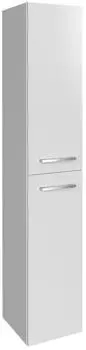 Fackelmann B.Style Badezimmer-Hochschrank 30x162x31,6cm Wei&szlig; T&uuml;ranschlag Rechts (4008033844635)
