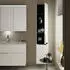 Burgbad Eqio Hochschrank mit Wäschekippe 1760x350x320 Weiß Hochglanz (HSRF035RF2009G0146)