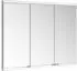 KEUCO Royal Modular 2.0 Spiegelschrank beleuchtet Wandeinbau Aluminium (800310000100300)