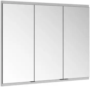 KEUCO Royal Modular 2.0 Spiegelschrank unbeleuchtet Wandeinbau Aluminium (800300100000300)